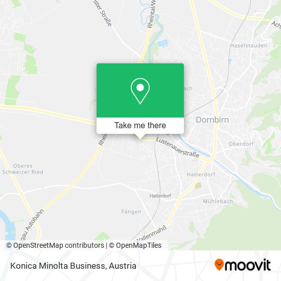 Konica Minolta Business map