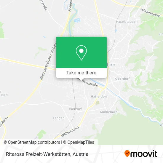 Ritaross Freizeit-Werkstätten map