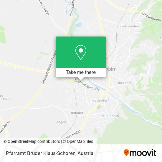 Pfarramt Bruder Klaus-Schoren map