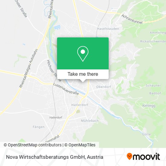 Nova Wirtschaftsberatungs GmbH map