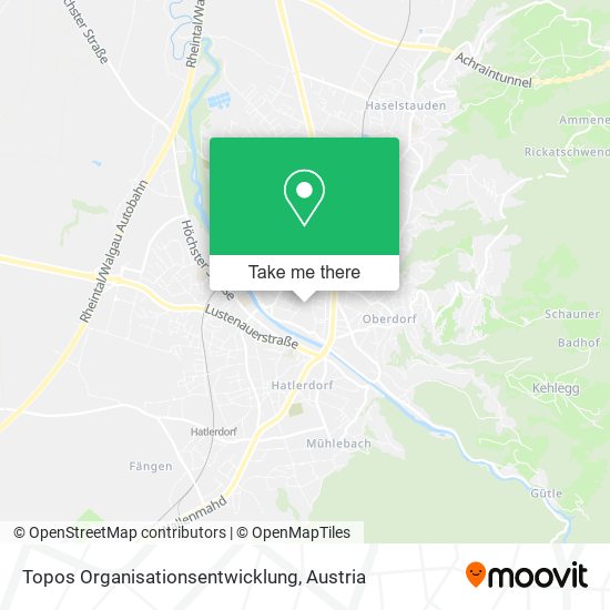 Topos Organisationsentwicklung map
