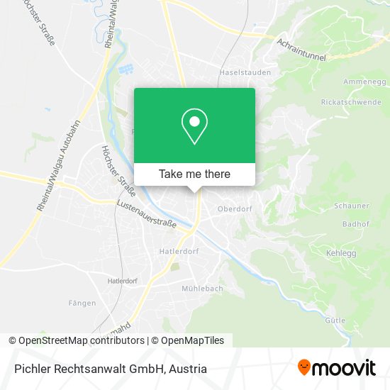 Pichler Rechtsanwalt GmbH map
