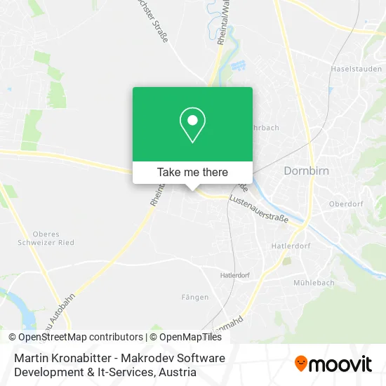 Martin Kronabitter - Makrodev Software Development & It-Services map