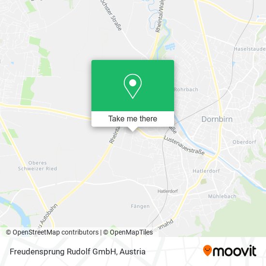 Freudensprung Rudolf GmbH map