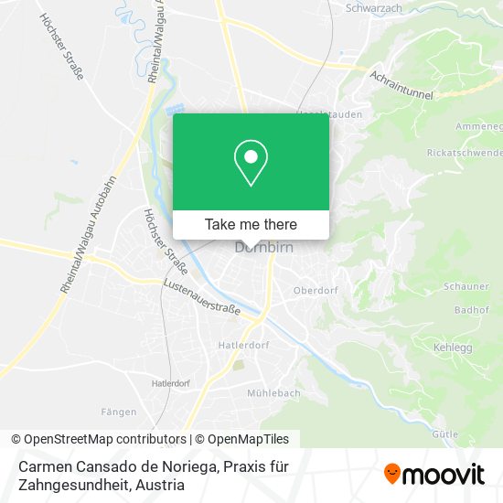 Carmen Cansado de Noriega, Praxis für Zahngesundheit map