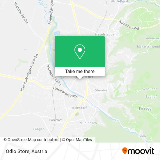 Odlo Store map