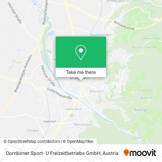 Dornbirner Sport- U Freizeitbetriebs GmbH map