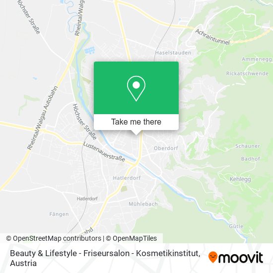 Beauty & Lifestyle - Friseursalon - Kosmetikinstitut map