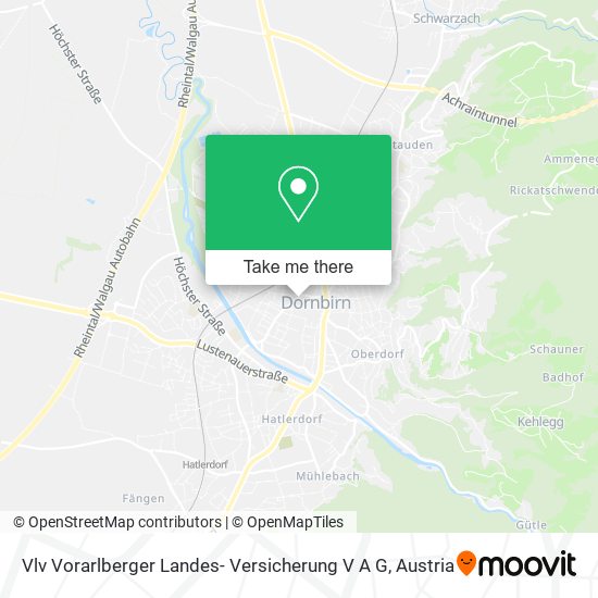 Vlv Vorarlberger Landes- Versicherung V A G map