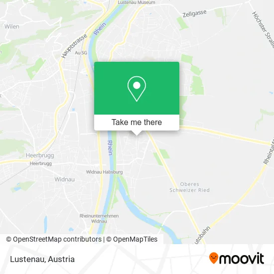 Lustenau map