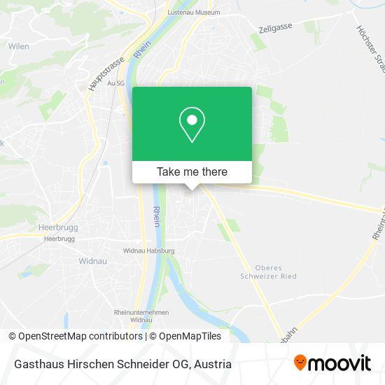 Gasthaus Hirschen Schneider OG map