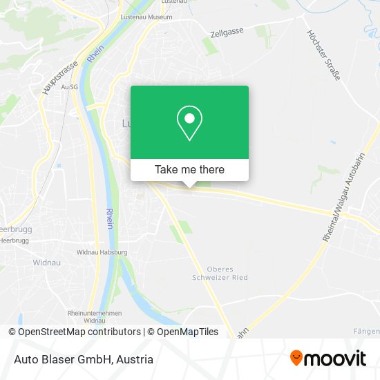 Auto Blaser GmbH map