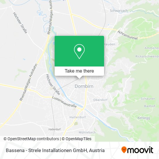 Bassena - Strele Installationen GmbH map