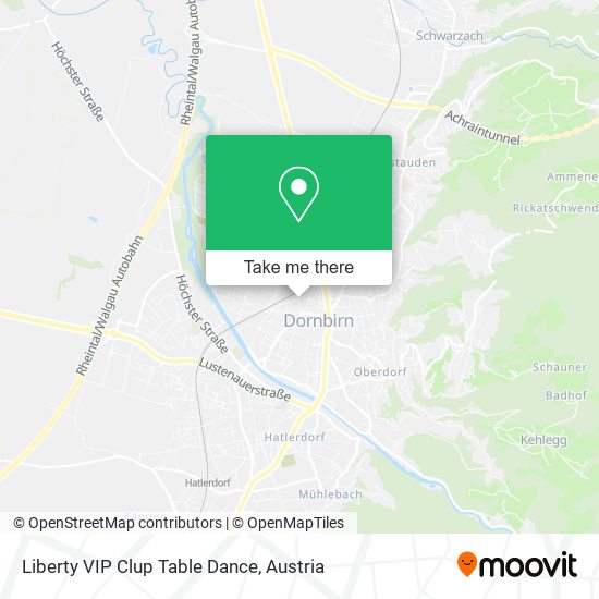 Liberty VIP Clup Table Dance map