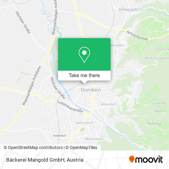 Bäckerei Mangold GmbH map