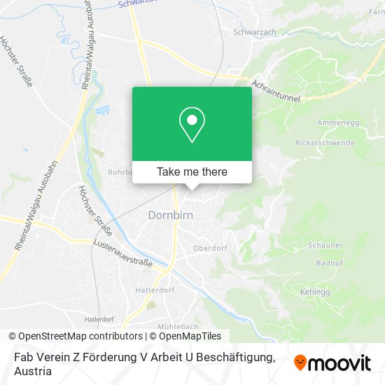Fab Verein Z Förderung V Arbeit U Beschäftigung map