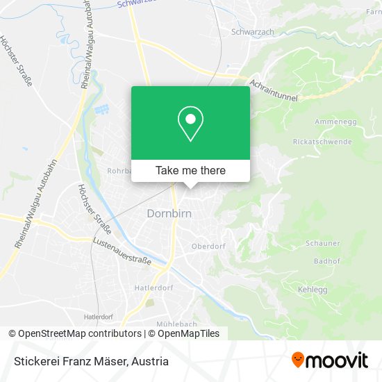 Stickerei Franz Mäser map