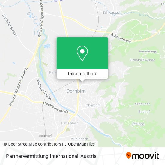 Partnervermittlung International map