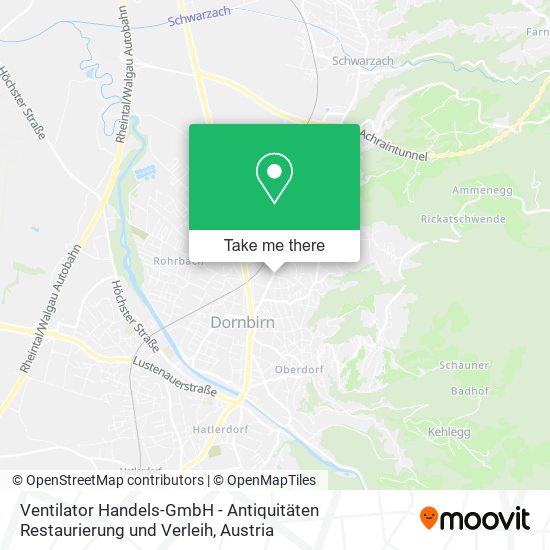 Ventilator Handels-GmbH - Antiquitäten Restaurierung und Verleih map
