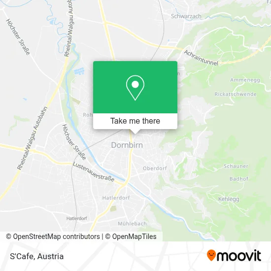 S'Cafe map