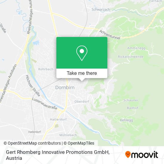 Gert Rhomberg Innovative Promotions GmbH map