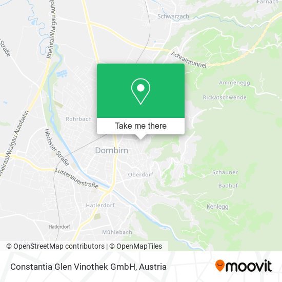 Constantia Glen Vinothek GmbH map