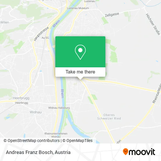 Andreas Franz Bosch map