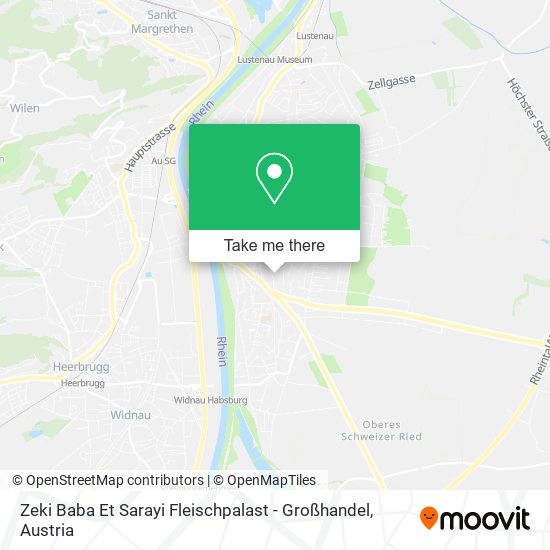 Zeki Baba Et Sarayi Fleischpalast - Großhandel map