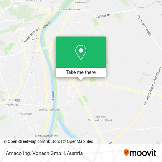 Amaco Ing. Vonach GmbH map