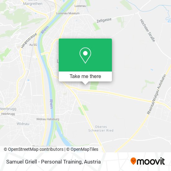 Samuel Griell - Personal Training map