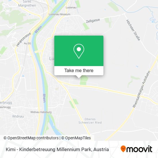 Kimi - Kinderbetreuung Millennium Park map