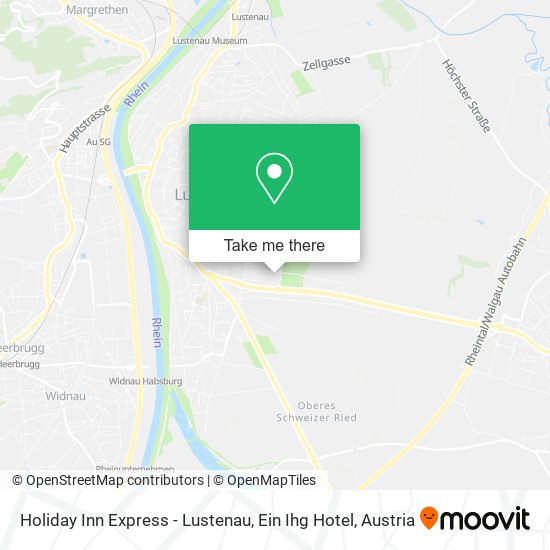 Holiday Inn Express - Lustenau, Ein Ihg Hotel map