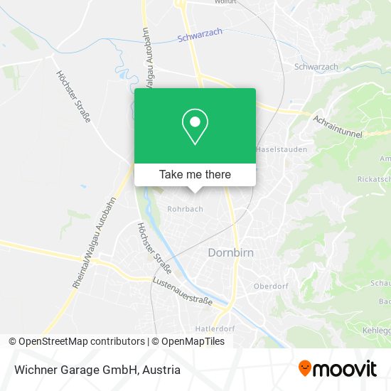 Wichner Garage GmbH map