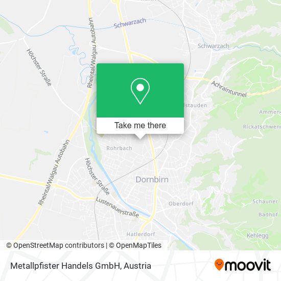 Metallpfister Handels GmbH map
