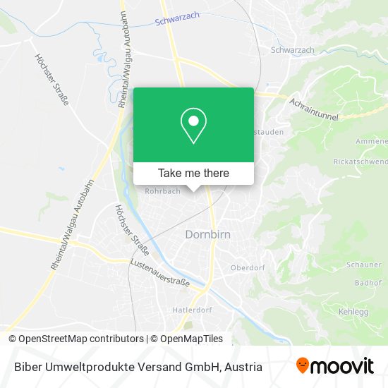 Biber Umweltprodukte Versand GmbH map