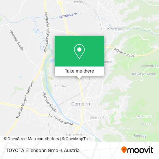 TOYOTA Ellensohn GmbH map