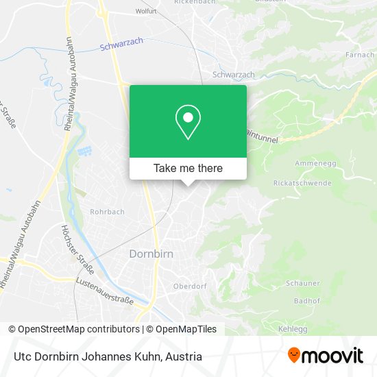 Utc Dornbirn Johannes Kuhn map