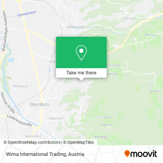 Wima International Trading map