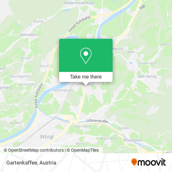 Gartenkaffee map