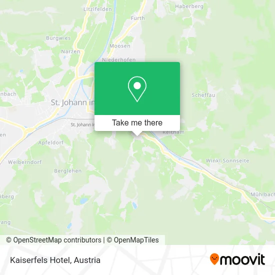 Kaiserfels Hotel map
