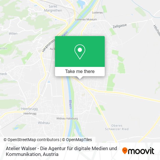 Atelier Walser - Die Agentur für digitale Medien und Kommunikation map