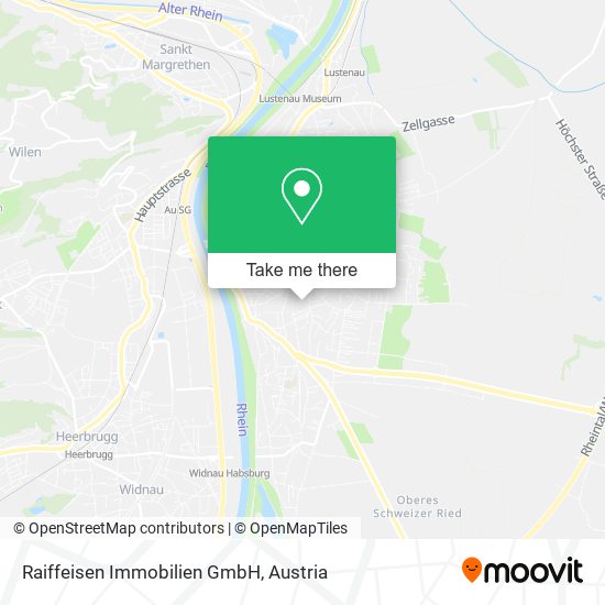 Raiffeisen Immobilien GmbH map