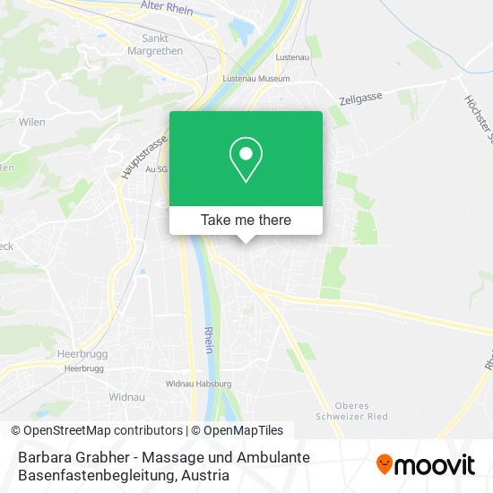 Barbara Grabher - Massage und Ambulante Basenfastenbegleitung map
