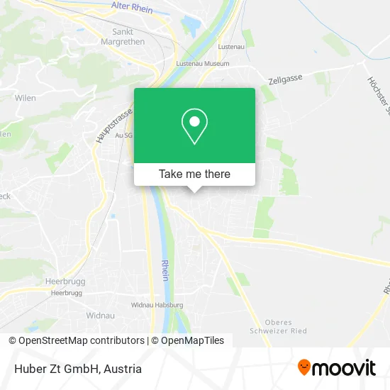 Huber Zt GmbH map