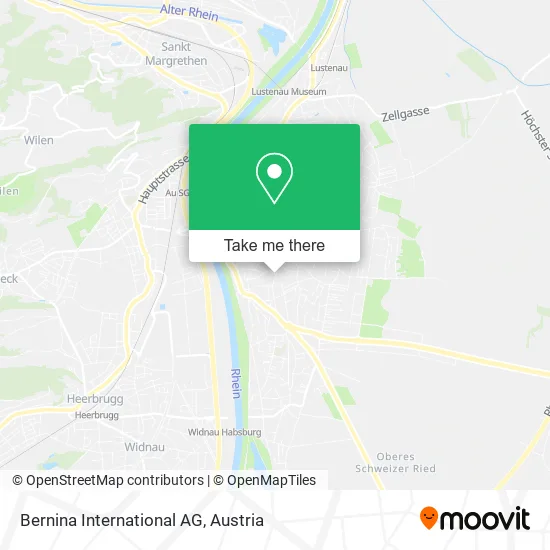 Bernina International AG map