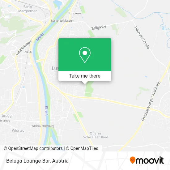 Beluga Lounge Bar map