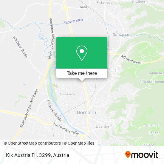 Kik Austria Fil. 3299 map