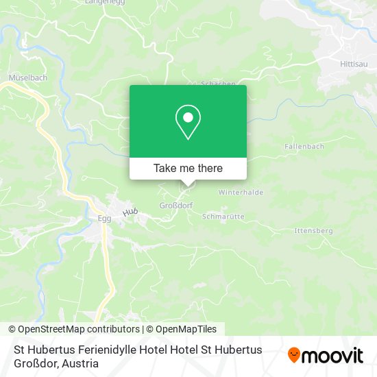 St Hubertus Ferienidylle Hotel Hotel St Hubertus Großdor map