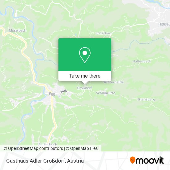 Gasthaus Adler Großdorf map