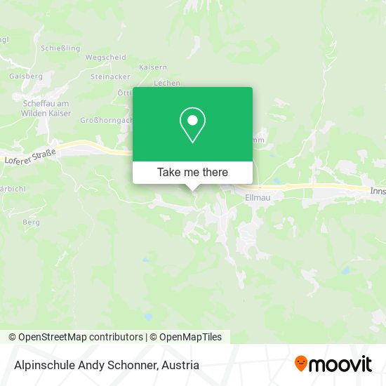 Alpinschule Andy Schonner map